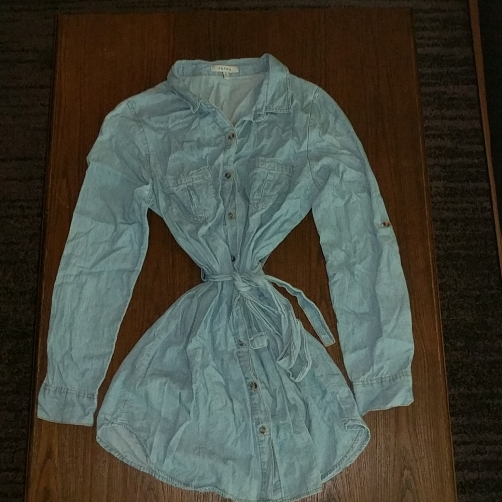 Denim dress